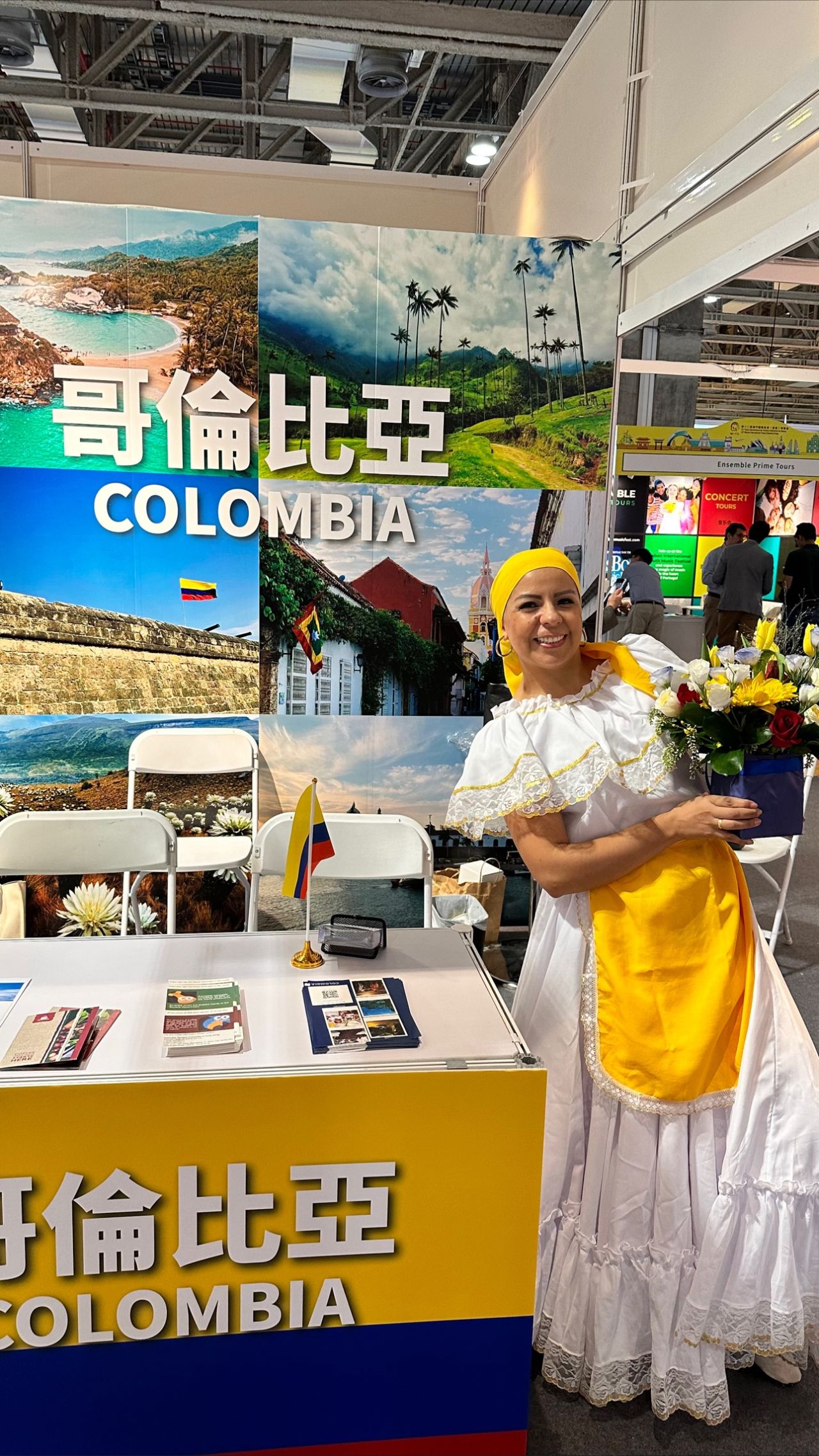 Consulado en Hong Kong promueve a Colombia en la Feria Internacional de la Industria de Viajes en Macao 