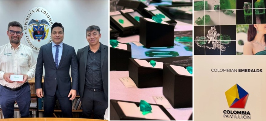 Esmeraldas colombianas brillaron en la feria Jewellery & Gem Asia Hong Kong