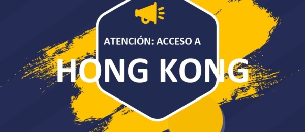 Disposiciones para los viajeros que llegan a Hong Kong